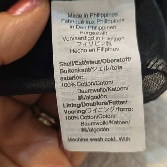 - J.Crew Ratti Tiered Popover Dress size 4 - Picture 9 of 10